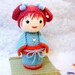 Crochet Amigurumi pattern - ChoCho - Kokeshi doll tutorial PDF