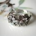 Dogwood Flower Ring Sterling Silver Handmade Jewelry