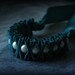 See Description for a coupon code Ribbon Bracelet -Deep Teal Millie Ruffles and Pearls Ribbon Bracelet Jewelry