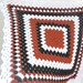 Granny Square Crochet Baby / Toddler Blanket Afghan for Boy or Girl - San Francisco Giants Team colors- By Tejidos on Etsy