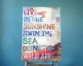 Wild Air - large 28 x 20 canvas print