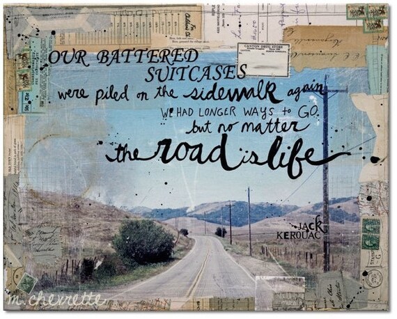 The Road - 11 x 14 paper print