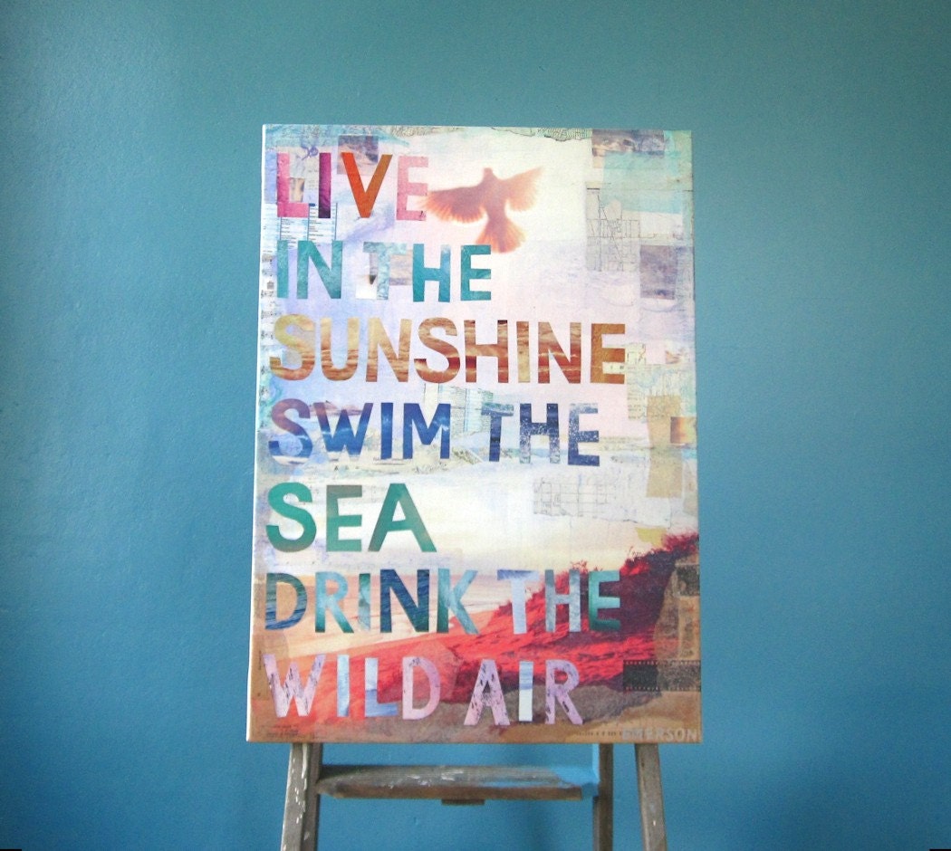 Wild Air - large 28 x 20 canvas print