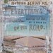 As Is Always So On The Road I - 8x10 Original Mixed Media Artwork on canvas - travel artwork quotation typography type