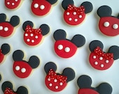 Mouse Mini Sugar Cookies- 2 Dozen