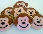 Monkey Mini Sugar Cookies- 2 Dozen Il_170x135