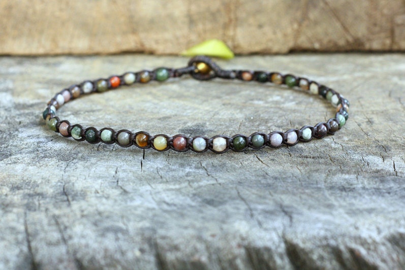 Ocean Jasper Anklet