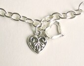 hunger games heart charms