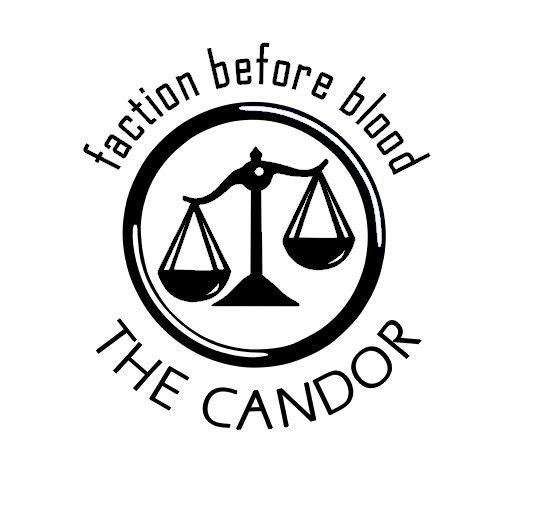 Divergent inspired Candor Faction Tshirt  in your choice of colors