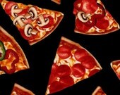 Timeless Treasures Fun Food PIZZA PARTY Fabric...1 Yard