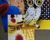 ANIMAL PARADE Set- 4x6 Fine Art Prints