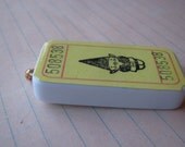 Gnome Ticket Domino Pendant
