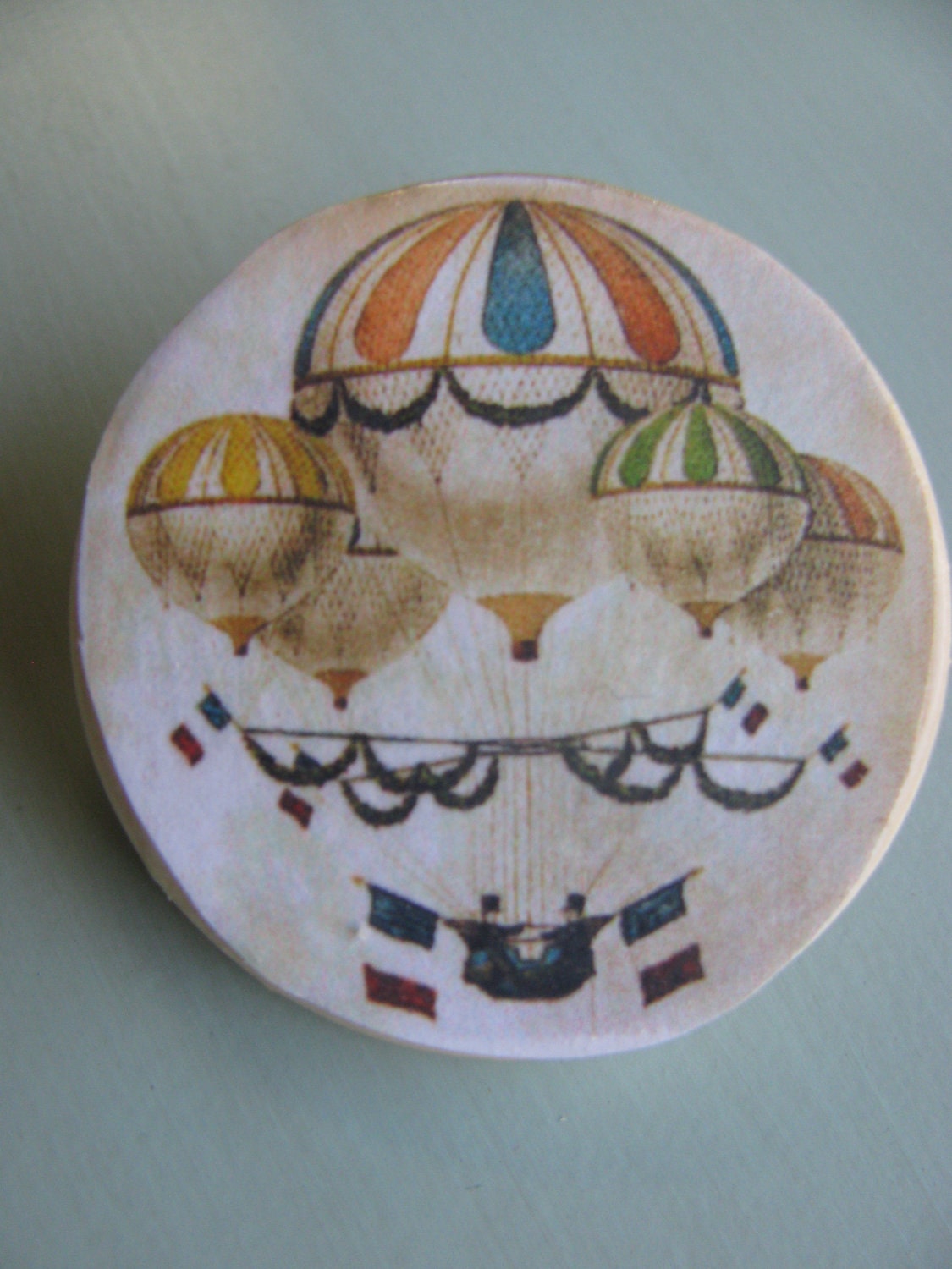 Hot Air Balloons Pin