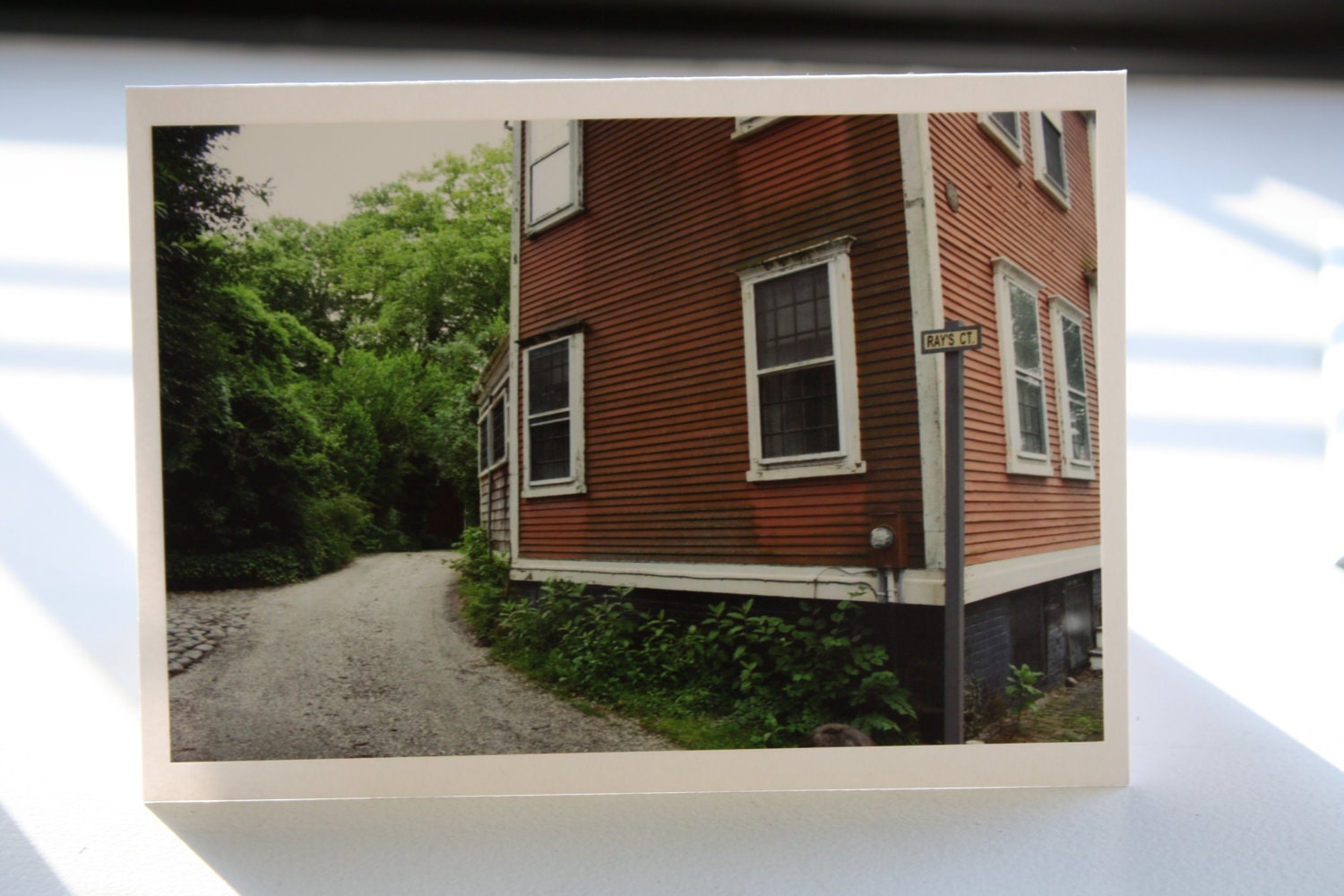 Nantucket Lane Photo Card- Blank Inside- FREE SHIPPING