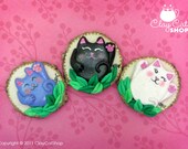 Maneki Neko Cat - Lucky Japanese cat, pendant - Made to order