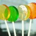 8 Spice Lollipops - Tangerine Clove, Salted Caramel, Vanilla Cardamom & Nutmeg Creme - spice flavors hard candy