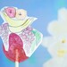 12 Watermelon Basil Lollipops - gourmet hard candy suckers- red pink lollipops