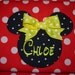 Minnie Mouse Classic Pillowcase Dress (extra for personalization)