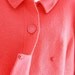60's Amazing Coral Wool Crepe Suit -Perfect for Easter Sunday  -size 5 - 6
