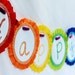 Rainbow Letter Garland