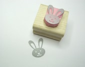 Little Bunny - Hand Carved Rubber Stamp