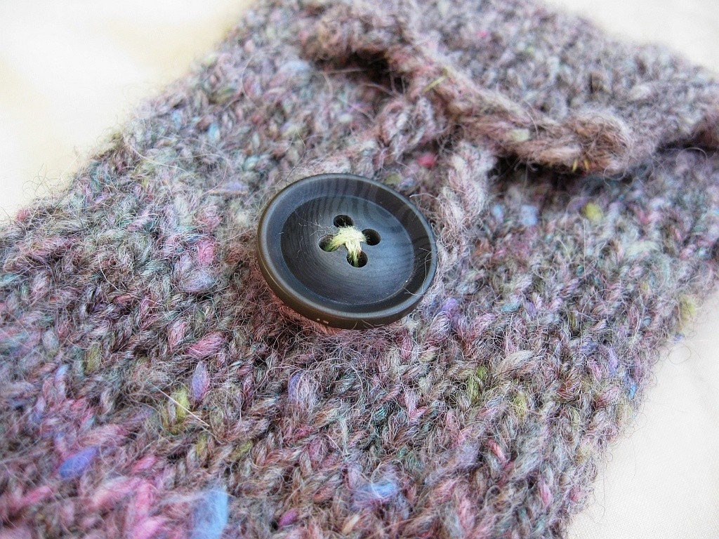 Fruit Pulp - Handknit pouch