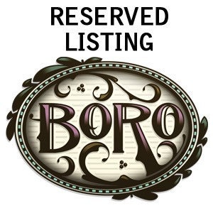 RESERVED LISTING for Courtney Yamnitz