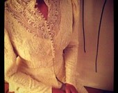 Ivory Vintage Jessica McClintock wedding dress