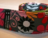 dslr Camera Strap - Garden with style - quick release - WITH LENS POCKET