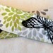 Camera strap WITH LENS POCKET - quick release - Butterfly shadows