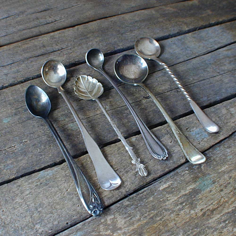 Vintage Condiment Spoons