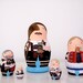 Oktoberfest Oompah Band Matryoshka Dolls