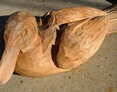 DUCK DECOY (rough hewn)