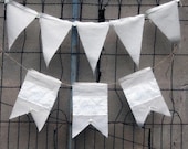 JOY PEACE LOVE Fabric Word Banner