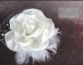 Fabric Flower Pattern Fancy Schmancy's "Krissy"  NO SEW Fabric Flower Tutorial