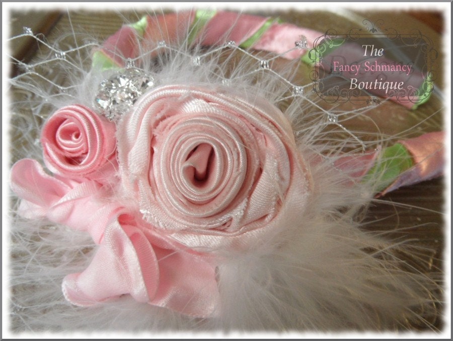 Fabric Flower Patterns 2 pack Jessica Flower and Wrapped Headband PDF
