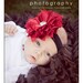 Fabric Flower Tutorial/ PDF Pattern "Pouting Princess" by Fancy Schmancy