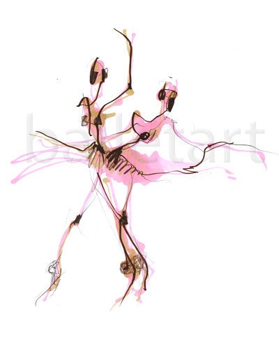 ballerina in pink tutu or sugar plum fairy