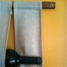 8 bottle Wine Rack of reclaimed wood and fabric