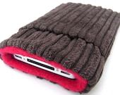 iphone 4 Case / iphone Cover / Sleeve/Wallet/Smartphone/Brown