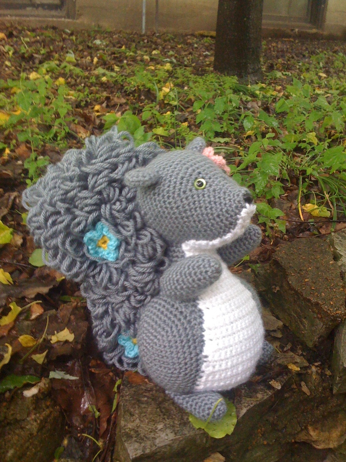 Taffy the Squirrel - Crochet Pattern Instructions