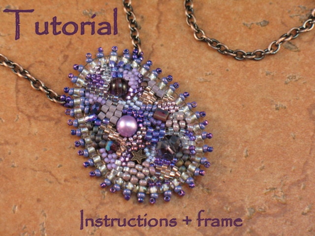 Tutorial & Frame - Framed Work of Art Necklace