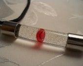 SALE Star Trek Red Matter Glass Pendant