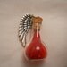 Final Fantasy Phoenix Down Pendant/Charm, Real Pewter Wing Accent