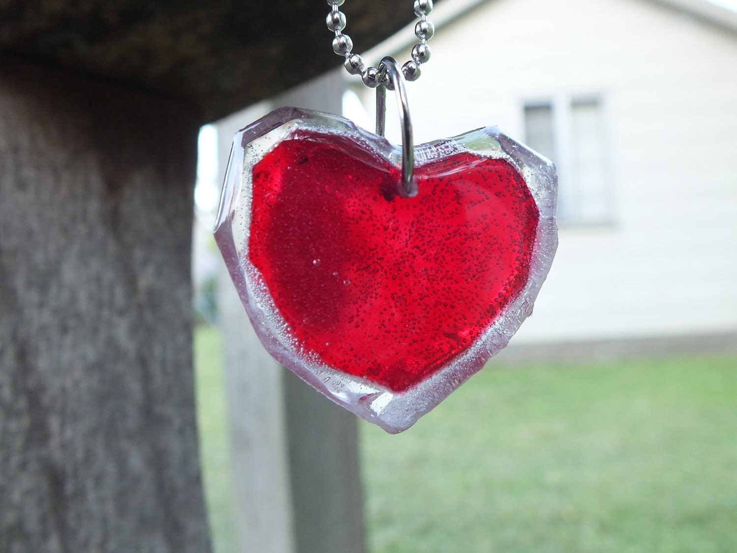 You Are The Missing Piece... Legend of Zelda Inspired Heart Piece and Container Friendship Necklace Set