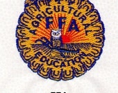 FUTURE FARMERS of AMERICA (ffa) machine embroidery design file