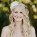 Flower Bird Cage Veil on a Headband // Cordelia
