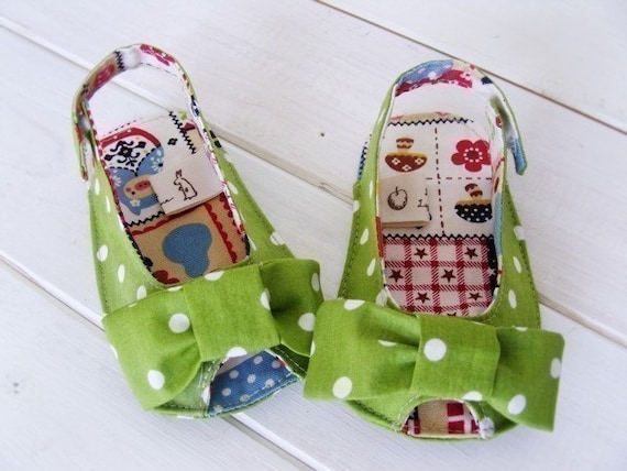 no 187 Anabelle Baby Sandals Sewing PDF Pattern