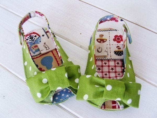 no 187 Anabelle Baby Sandals Sewing PDF Pattern