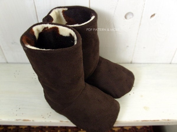 no 072 Charlie Baby Boots PDF Pattern